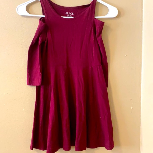 The Children's Place Other - Burgundy girls dress great condition 💕